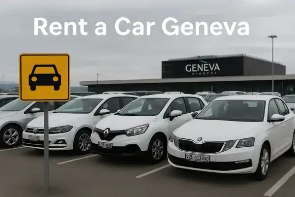 Günstige Autovermietung Flughafen Genf – Auto mieten mit Debitkarte