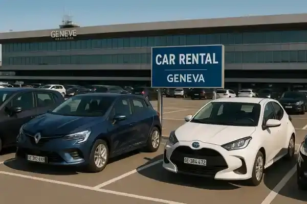 Autovermietung Flughafen Genf GVA Schweiz